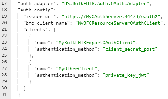 generated description: json auth types oauth